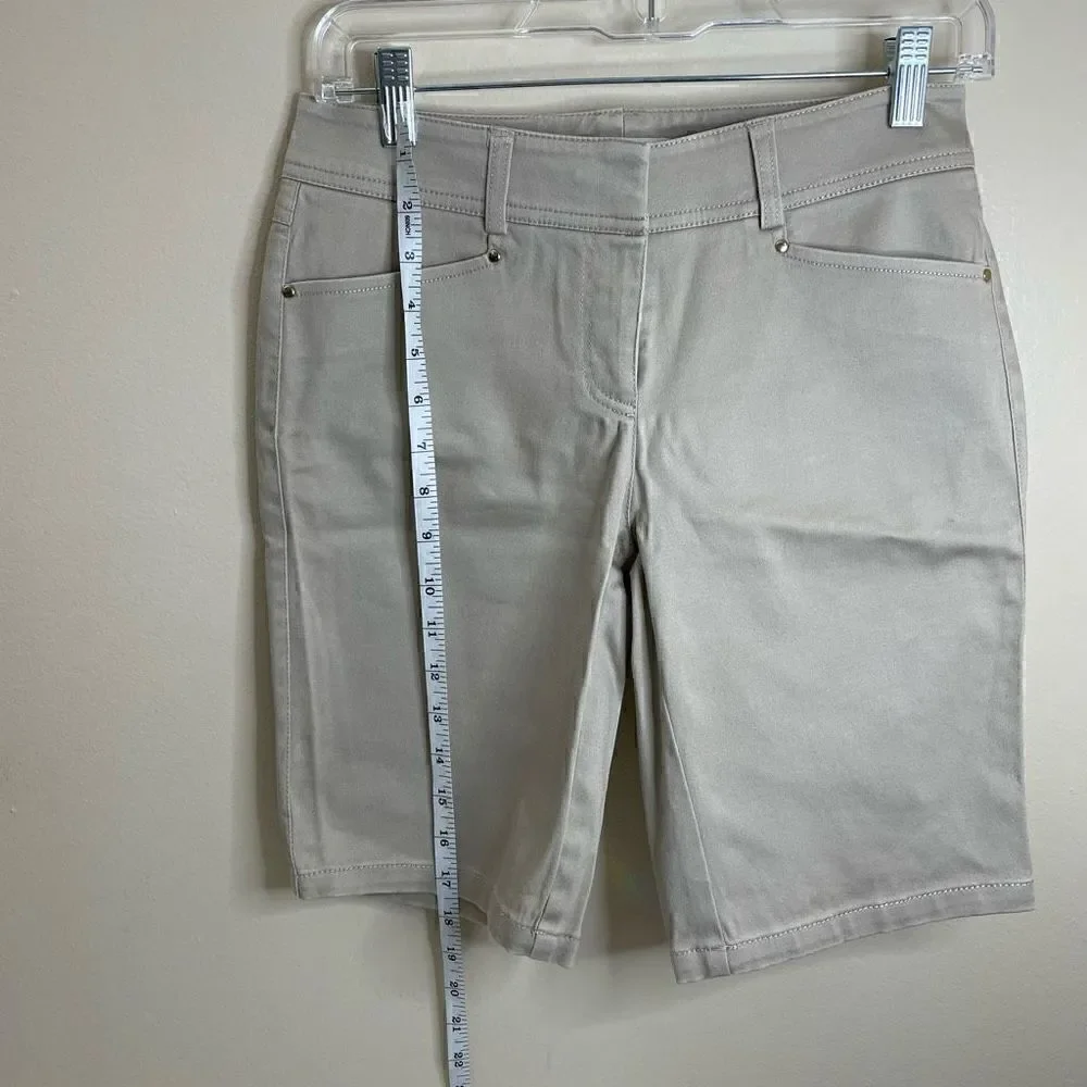 Cache| Bermuda| shorts| Has stretch| Thick material - Picture 4 of 11
